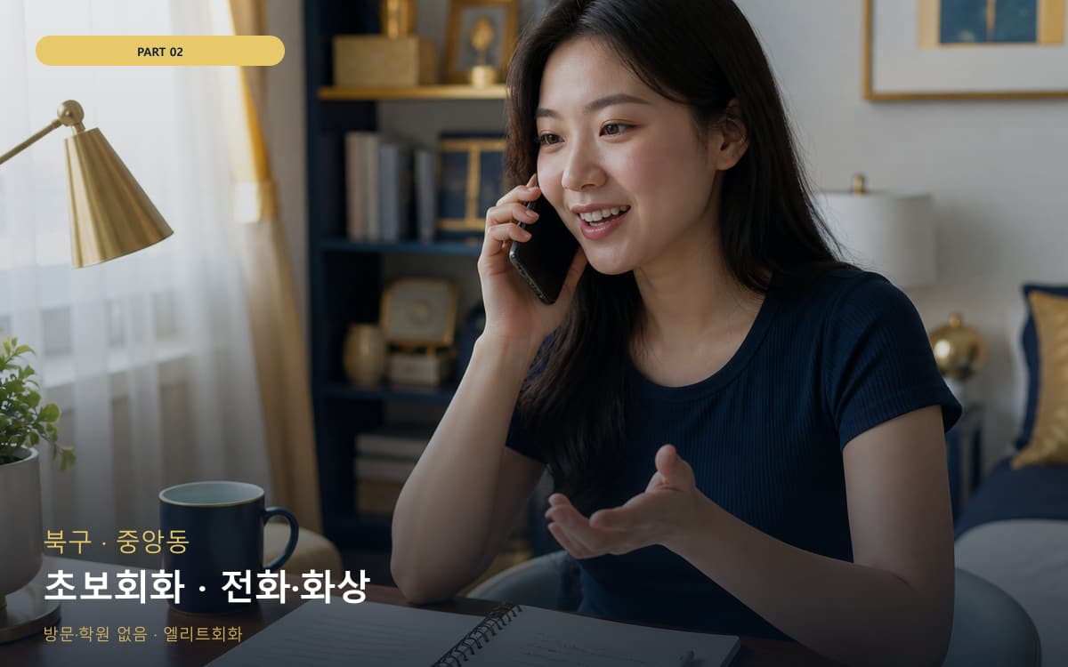 초보회화 · 전화·화상