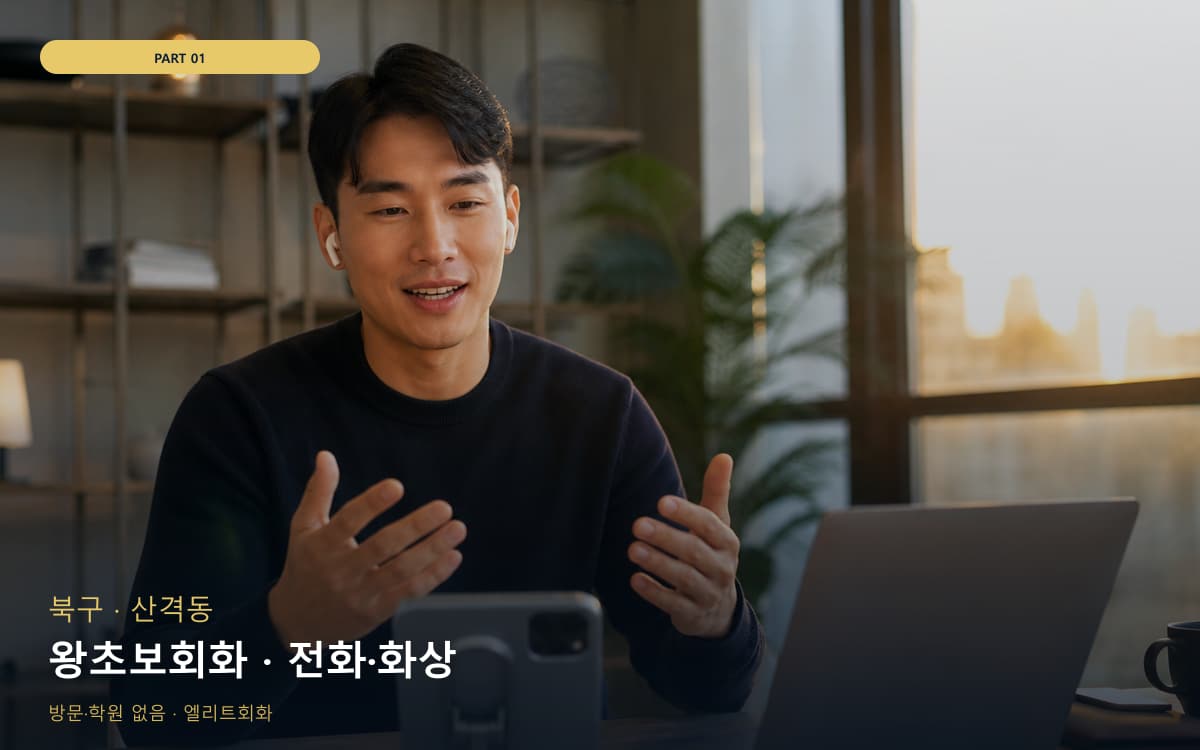 왕초보회화 · 전화·화상