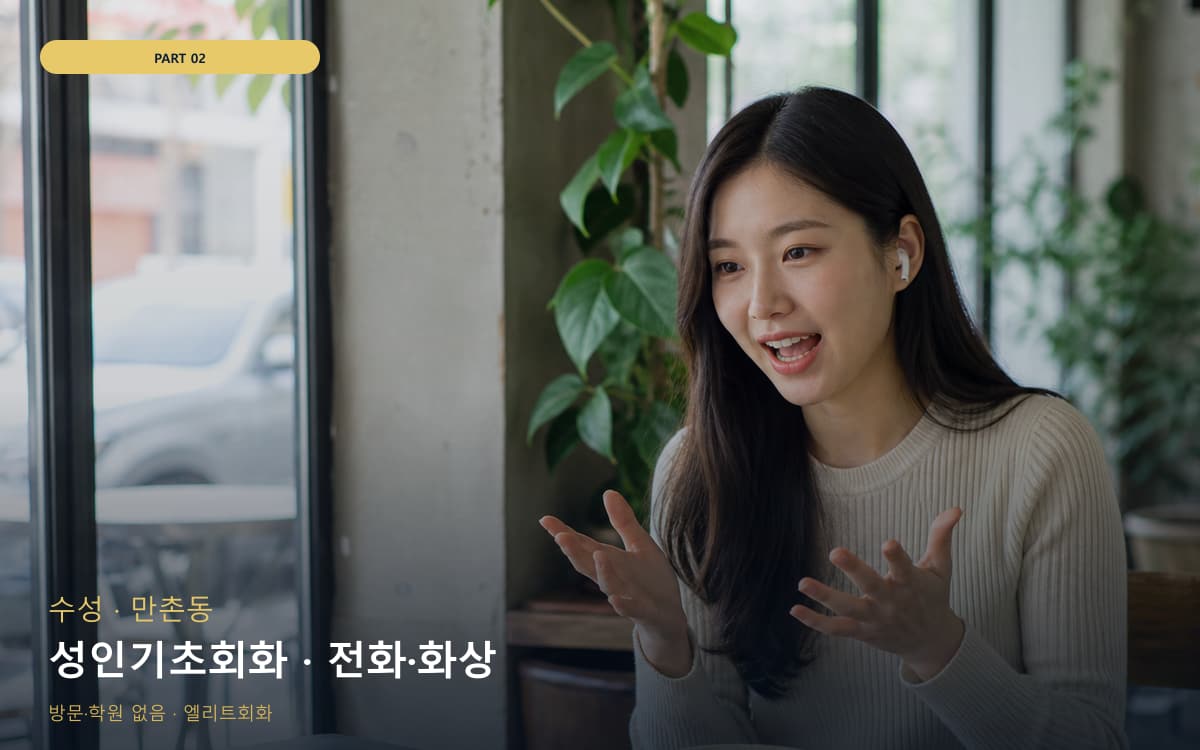 성인기초회화 · 전화·화상