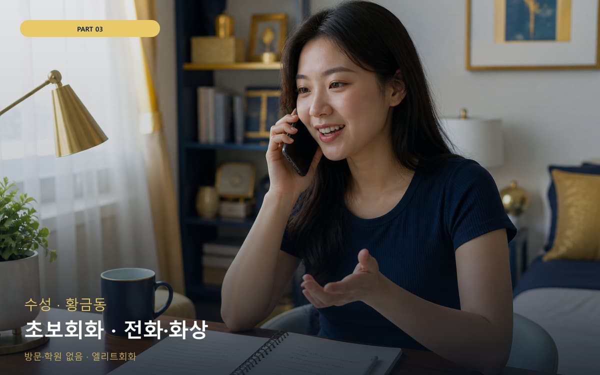 초보회화 · 전화·화상