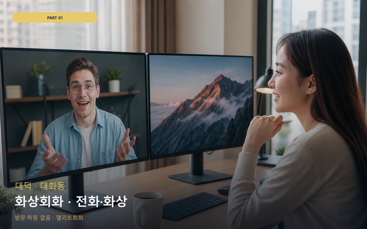 화상회화 · 전화·화상