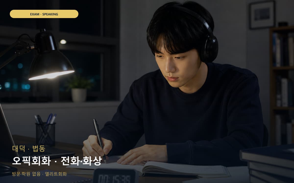 대덕 덕암동 오픽회화 고득점전략 바로문의 