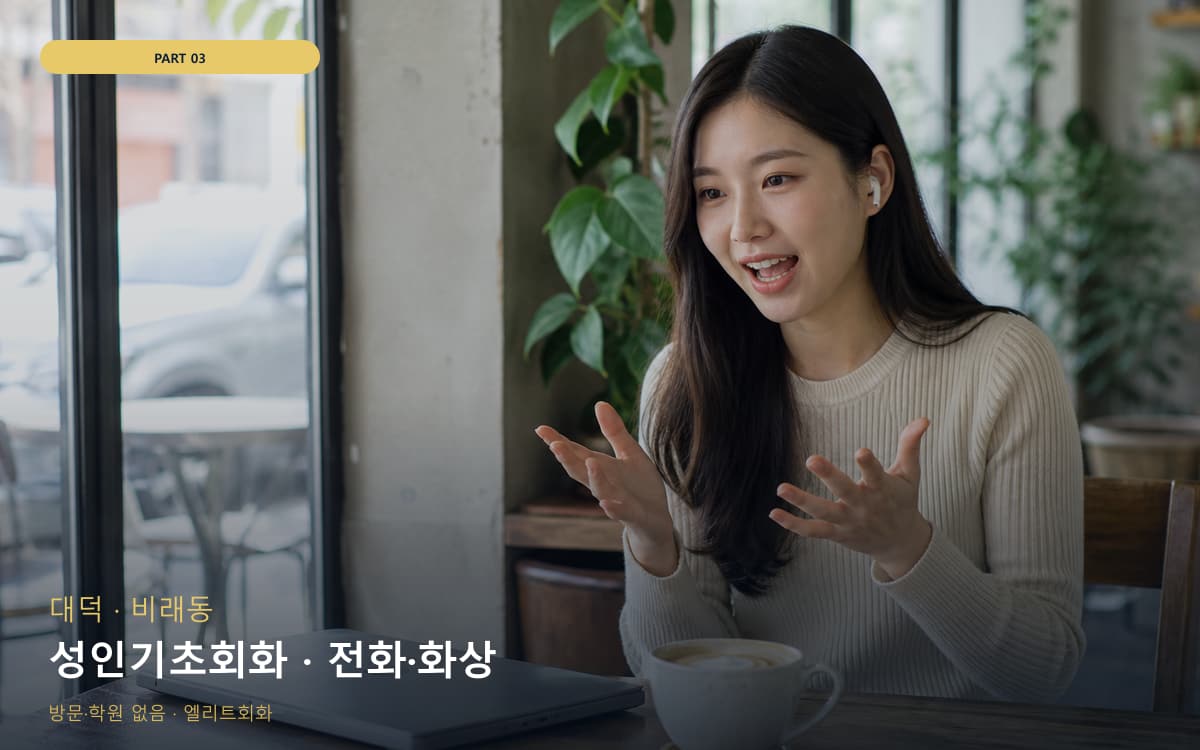 성인기초회화 · 전화·화상