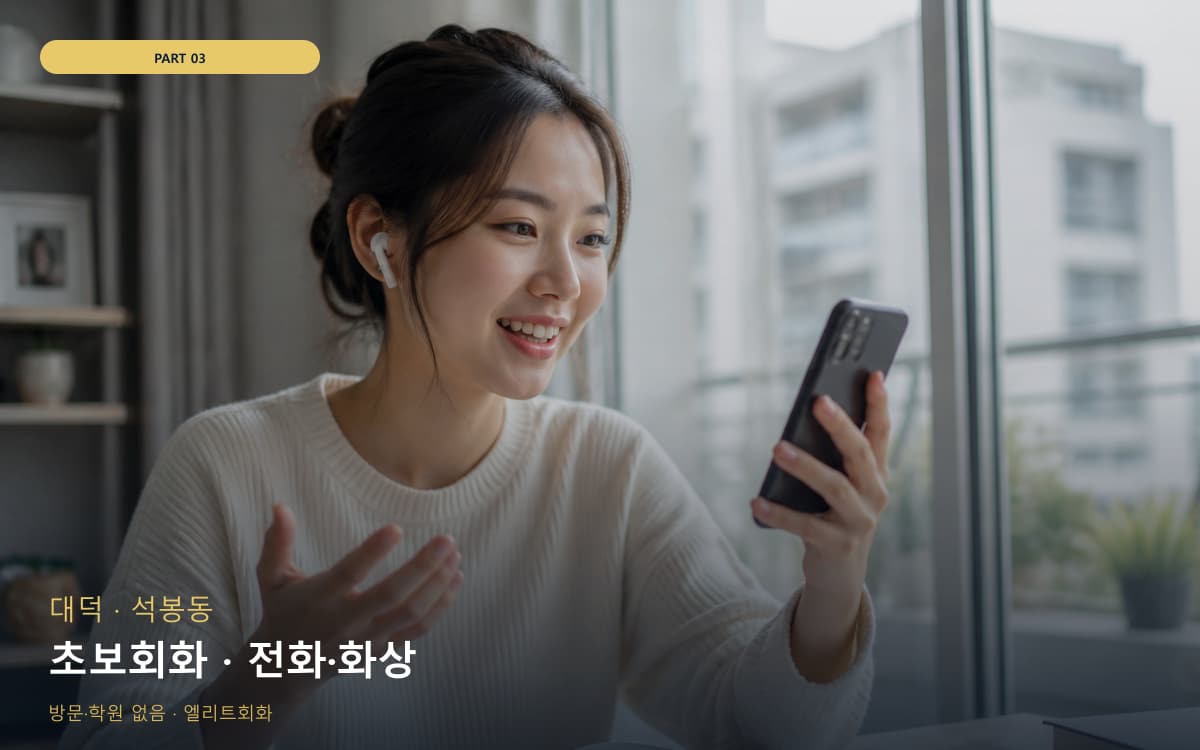 초보회화 · 전화·화상