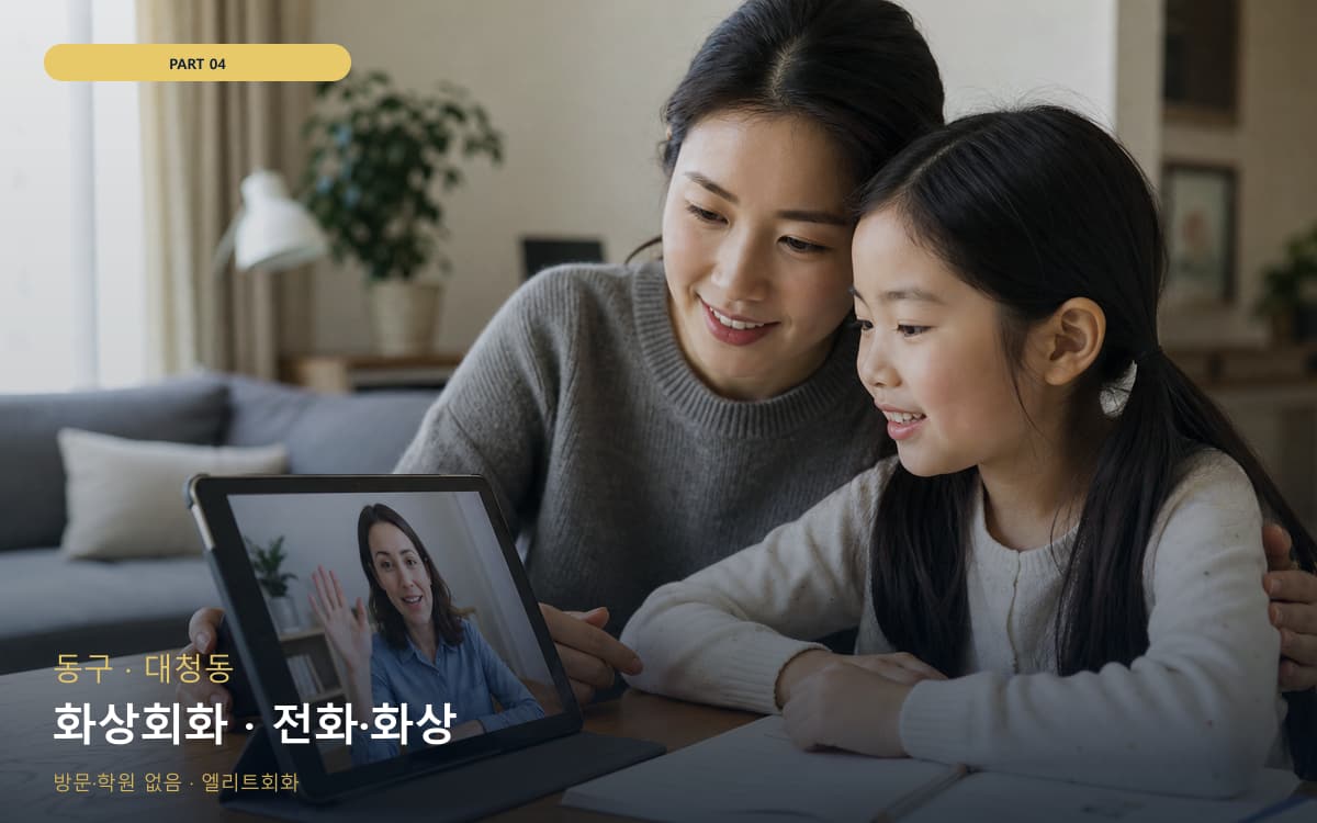 화상회화 · 전화·화상