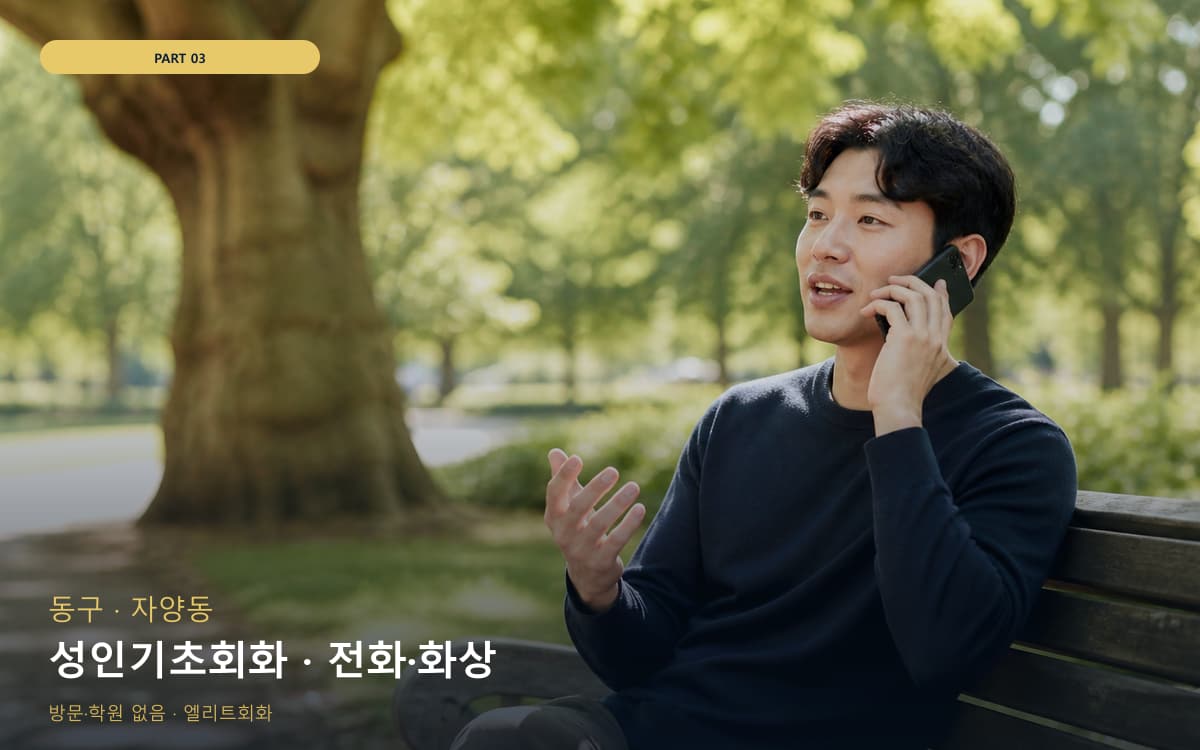 성인기초회화 · 전화·화상