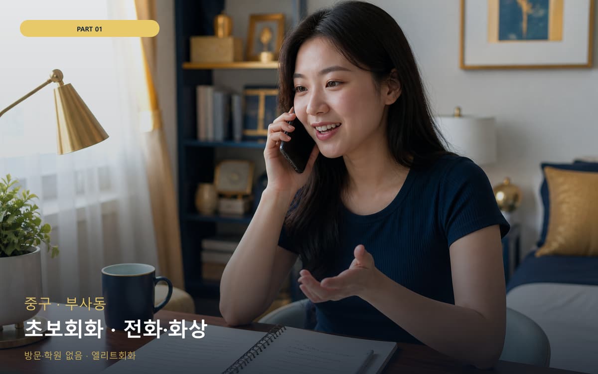 초보회화 · 전화·화상