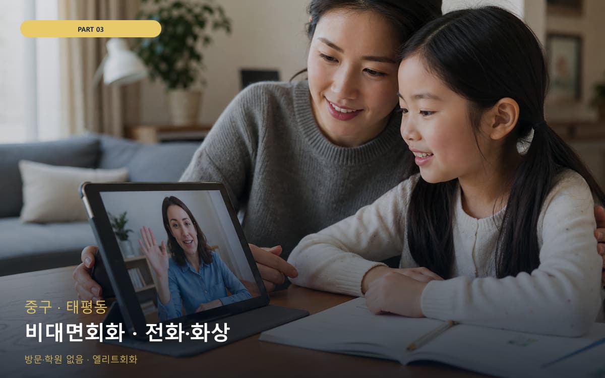 비대면회화 · 전화·화상