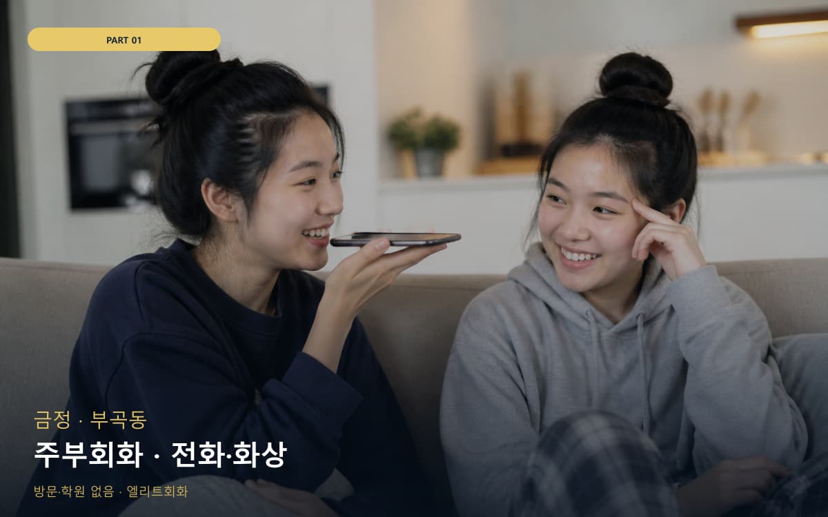 주부회화 · 전화·화상