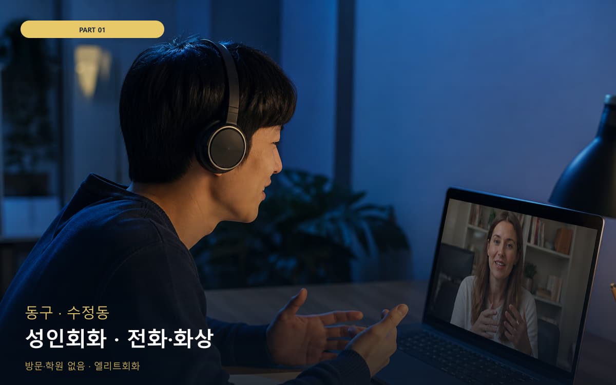 성인회화 · 전화·화상