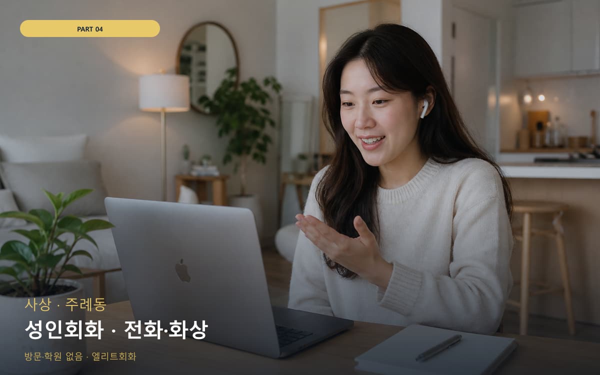 성인회화 · 전화·화상