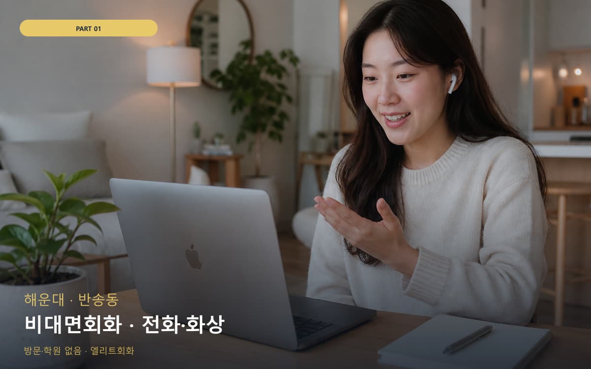 비대면회화 · 전화·화상
