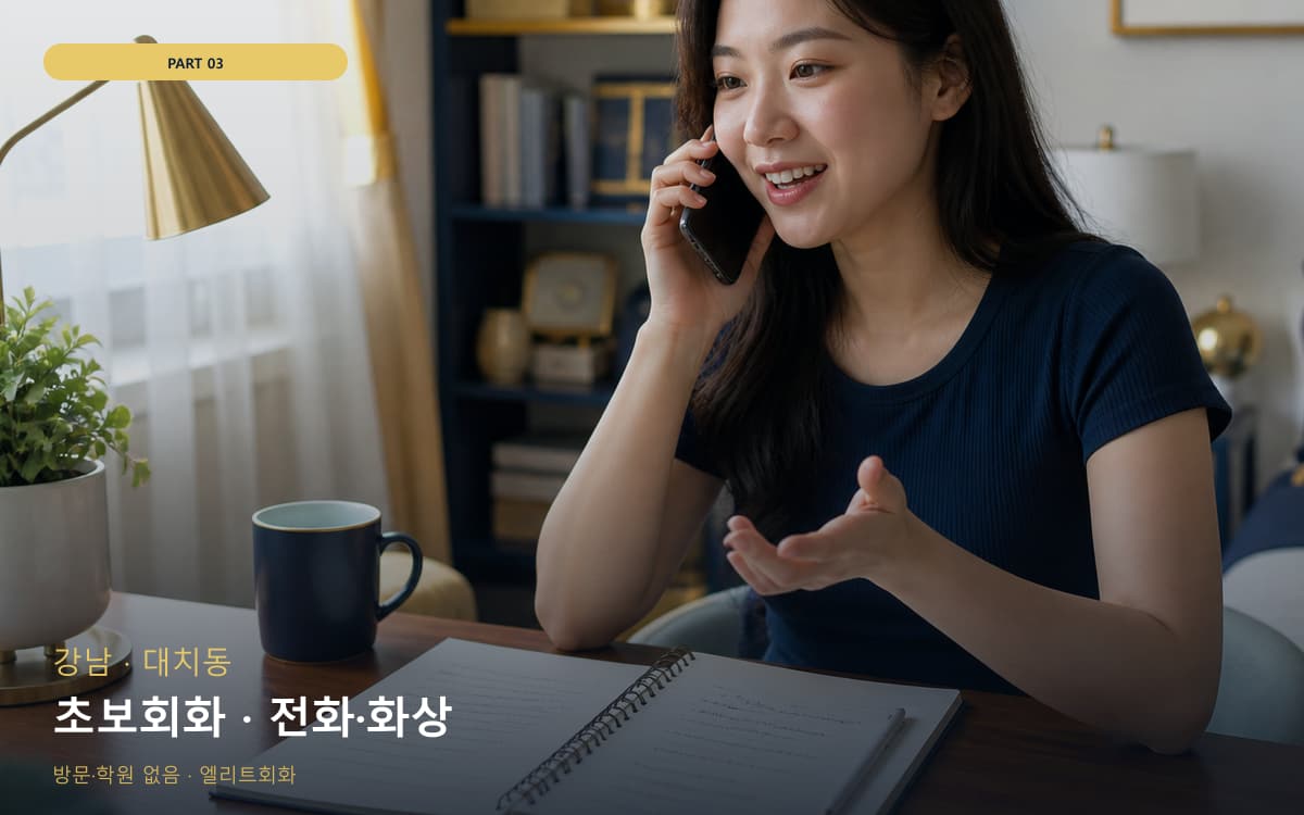 초보회화 · 전화·화상