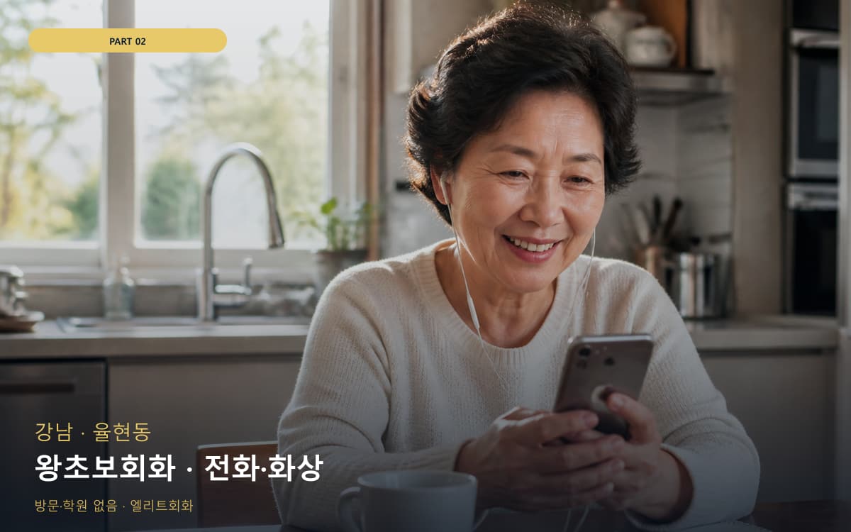 왕초보회화 · 전화·화상