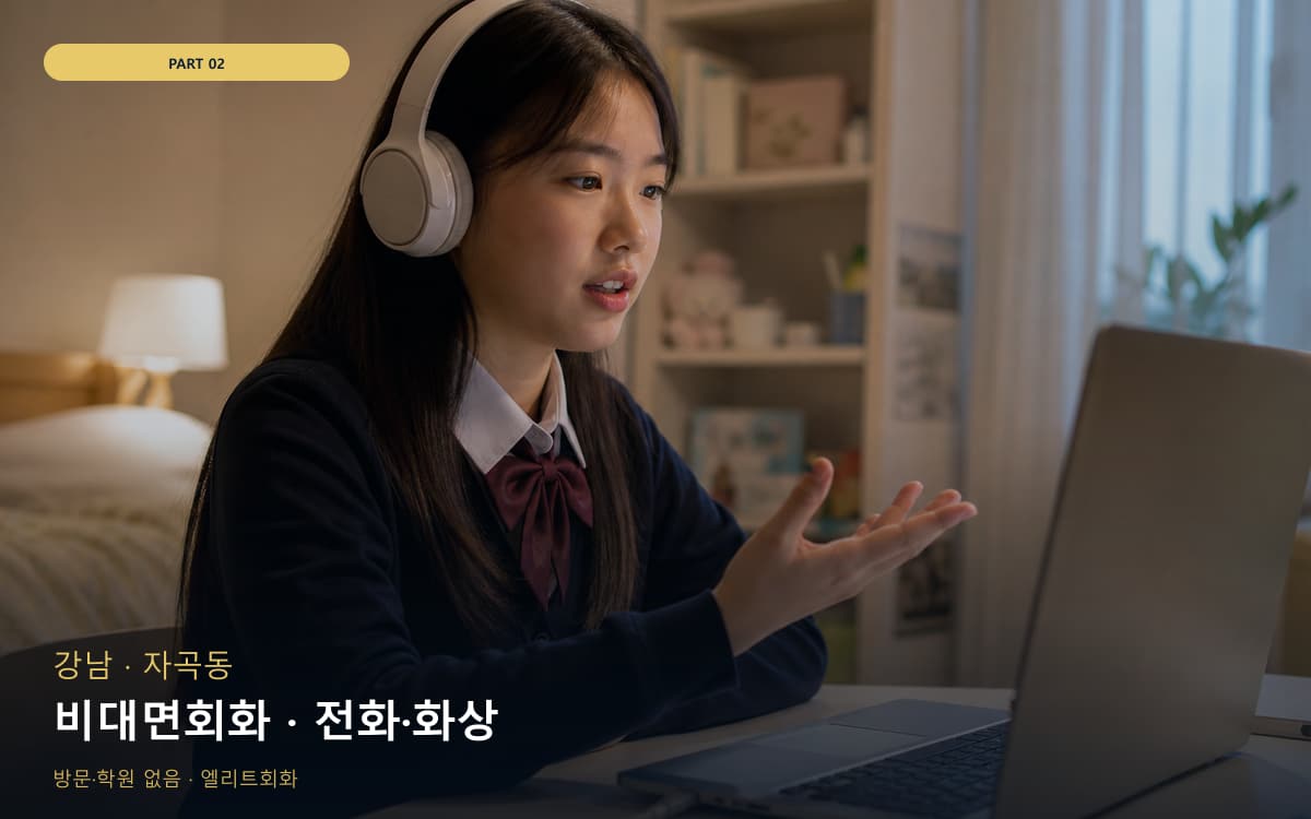 비대면회화 · 전화·화상