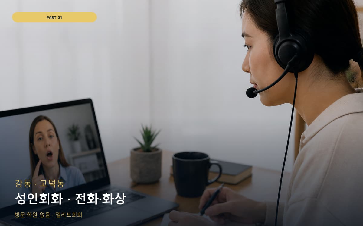 성인회화 · 전화·화상
