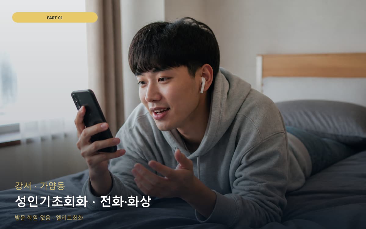 성인기초회화 · 전화·화상