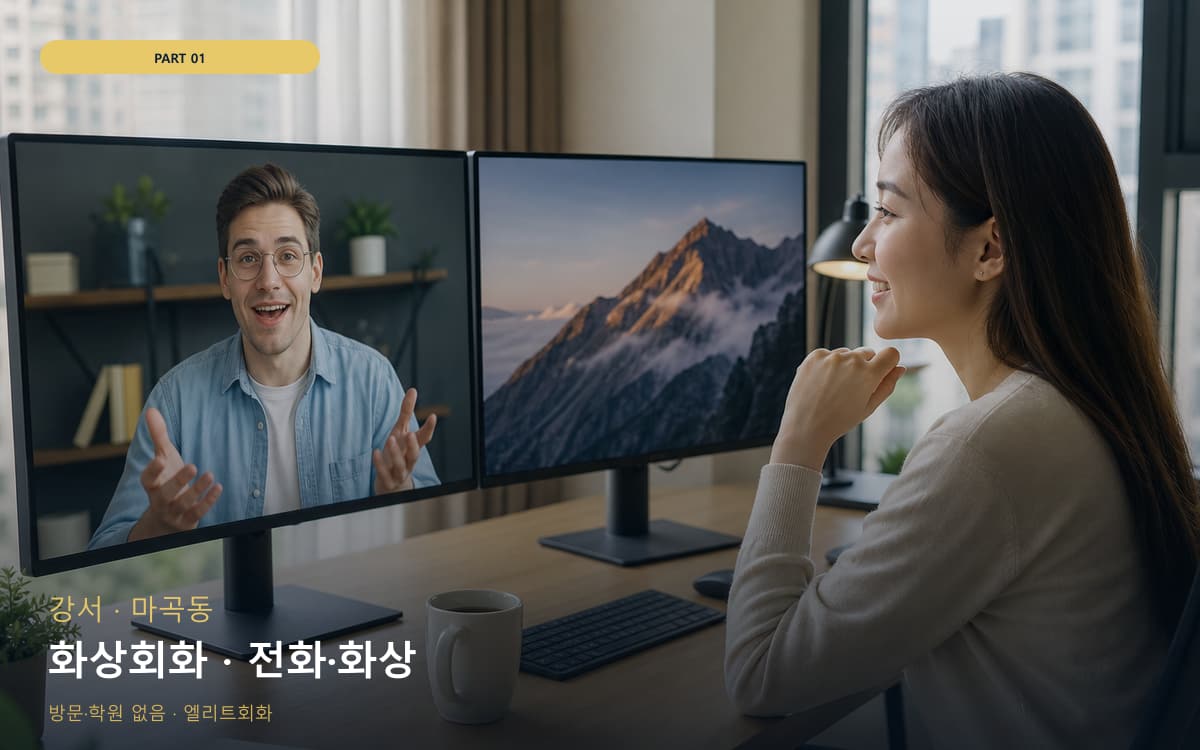 화상회화 · 전화·화상