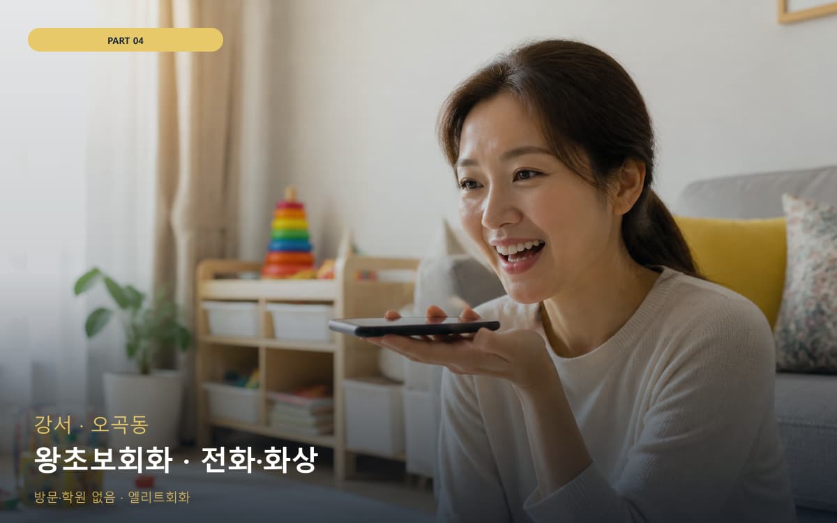 왕초보회화 · 전화·화상