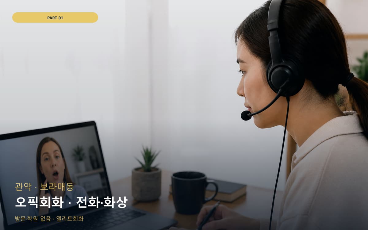 오픽회화 · 전화·화상