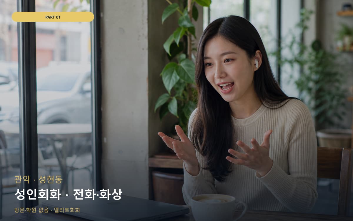 성인회화 · 전화·화상