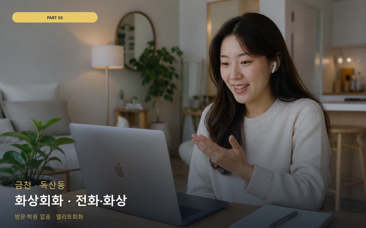 화상회화 · 전화·화상