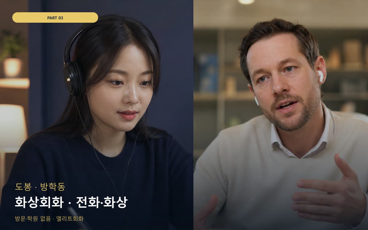 화상회화 · 전화·화상
