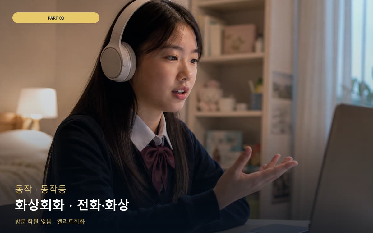 화상회화 · 전화·화상