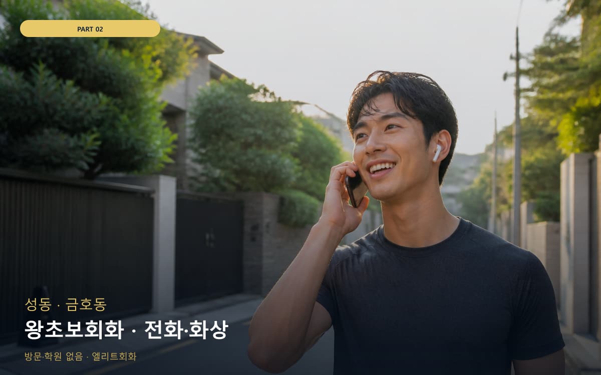 왕초보회화 · 전화·화상