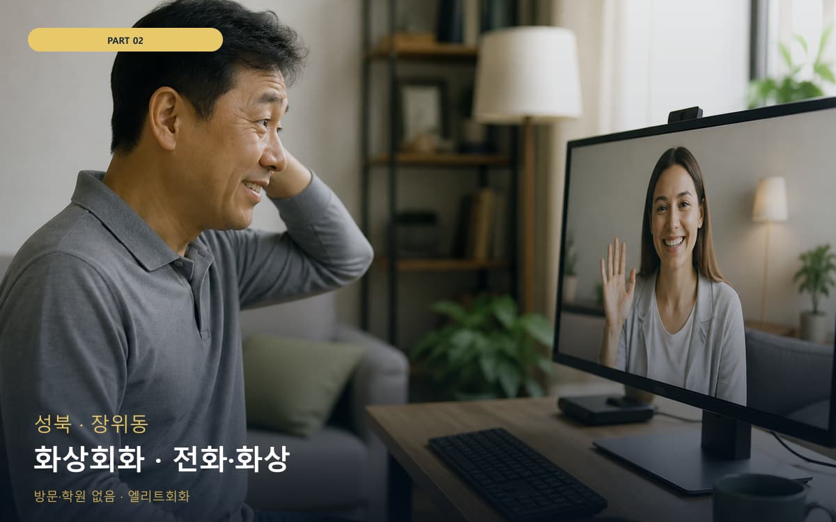 화상회화 · 전화·화상