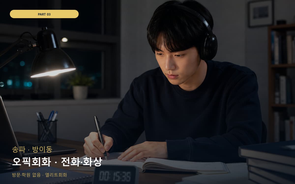 오픽회화 · 전화·화상