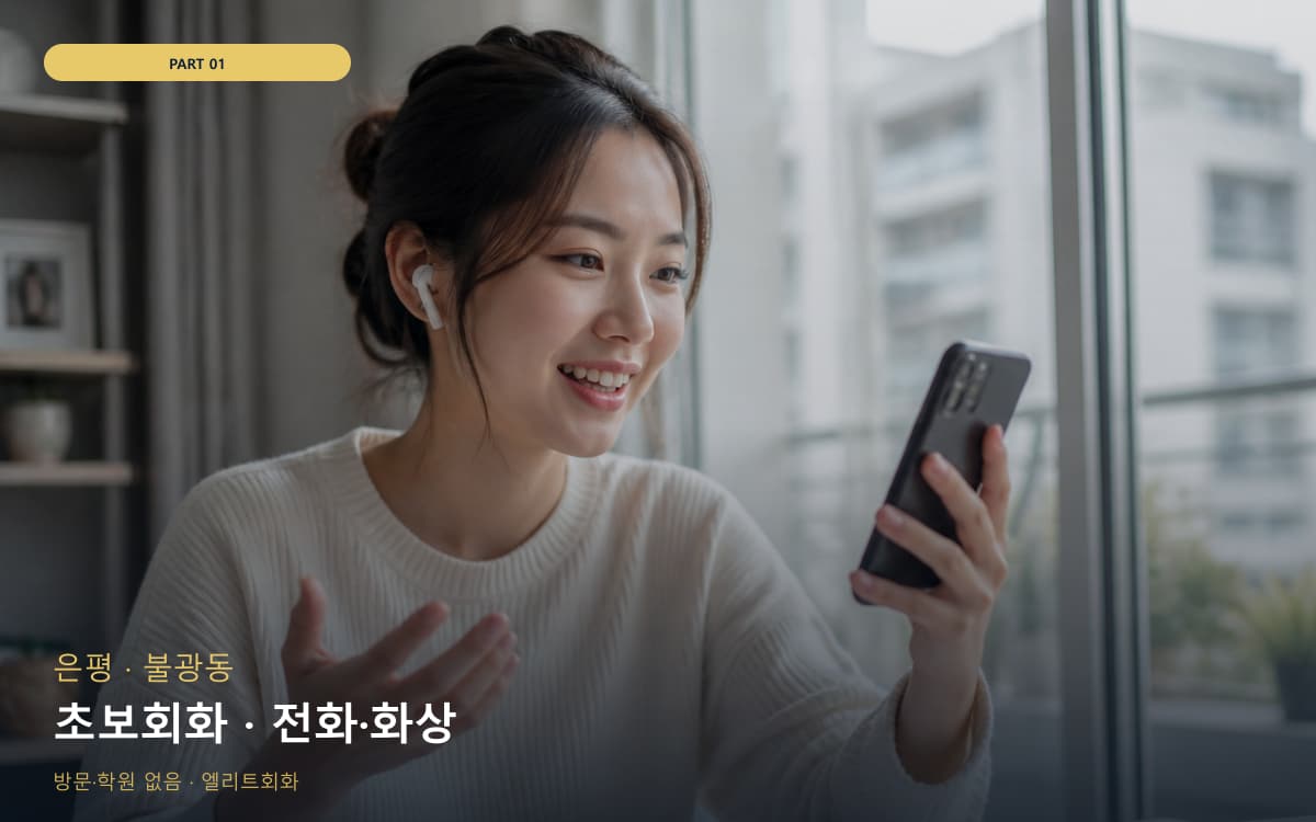 초보회화 · 전화·화상