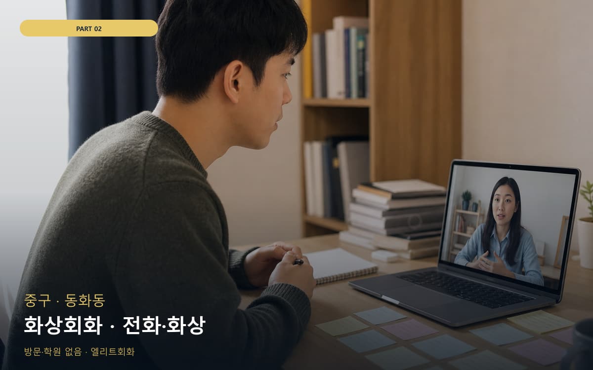 화상회화 · 전화·화상
