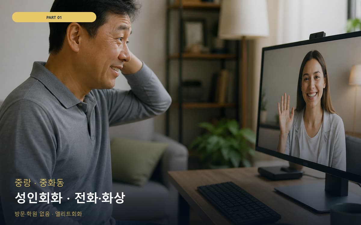 성인회화 · 전화·화상
