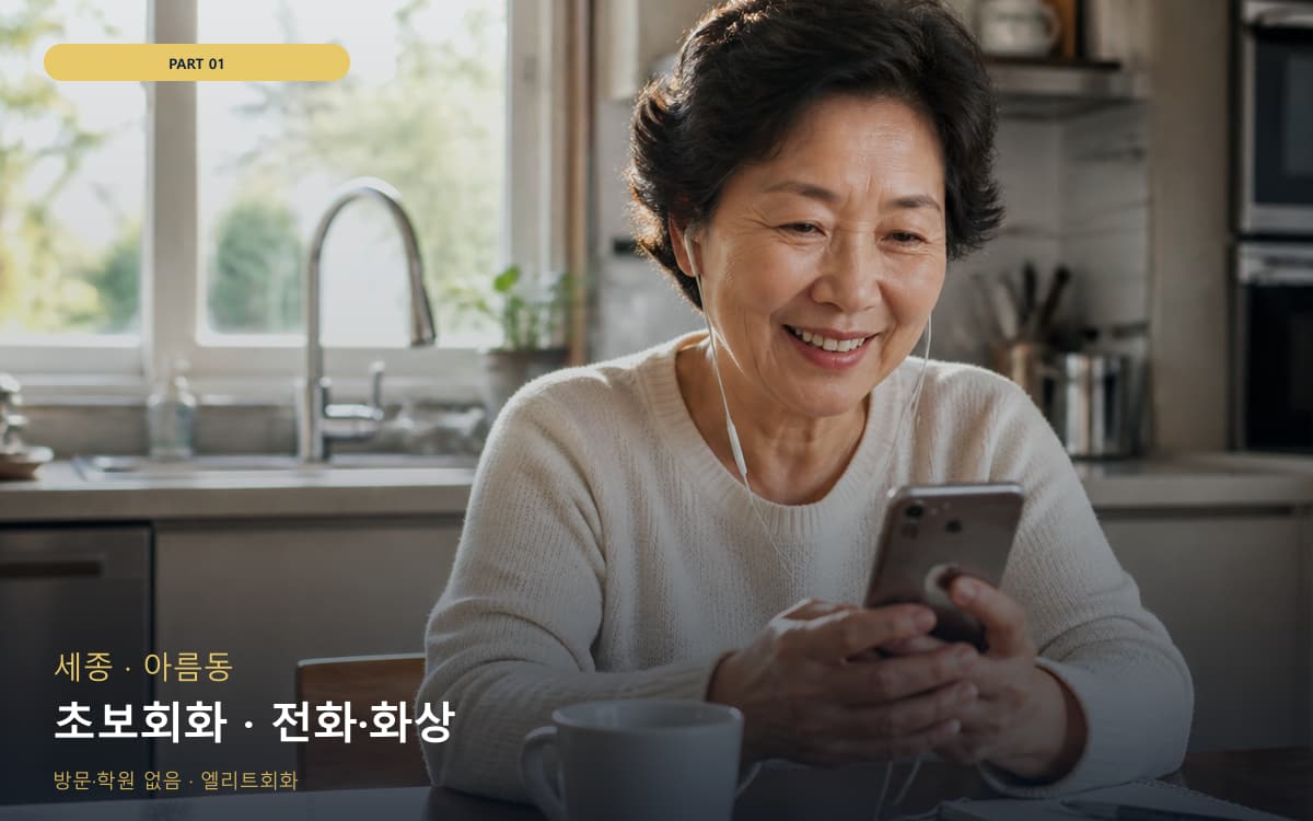 초보회화 · 전화·화상