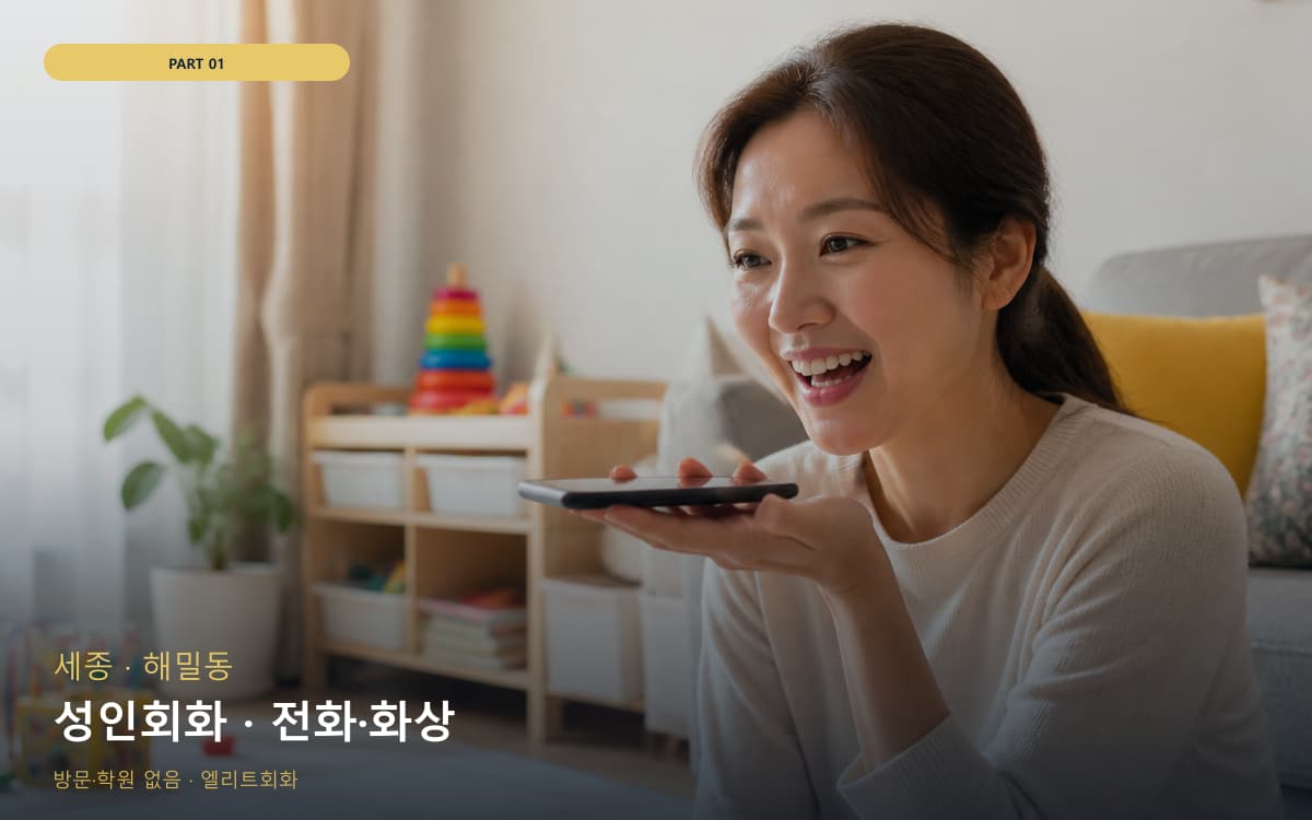성인회화 · 전화·화상