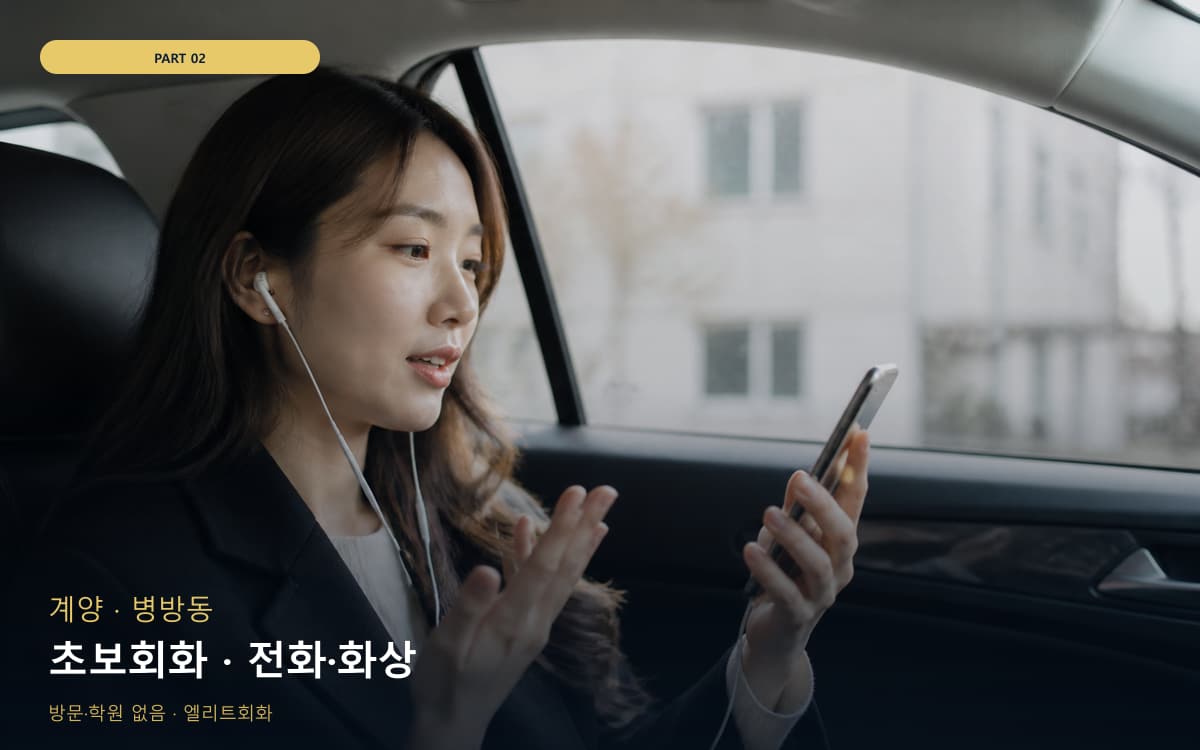 초보회화 · 전화·화상