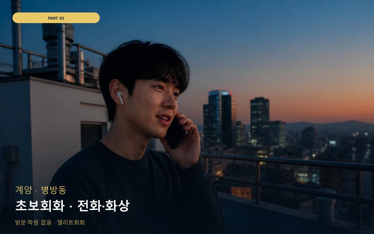 초보회화 · 전화·화상