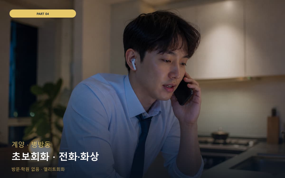 초보회화 · 전화·화상