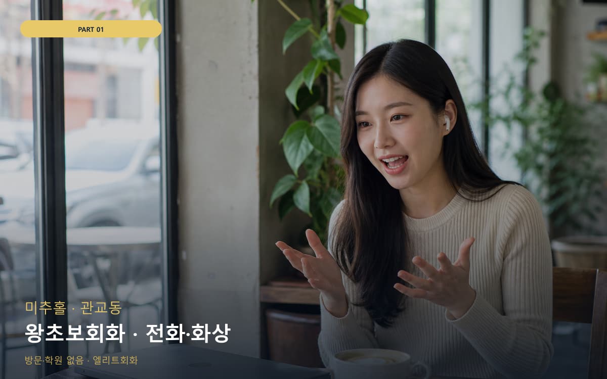 왕초보회화 · 전화·화상