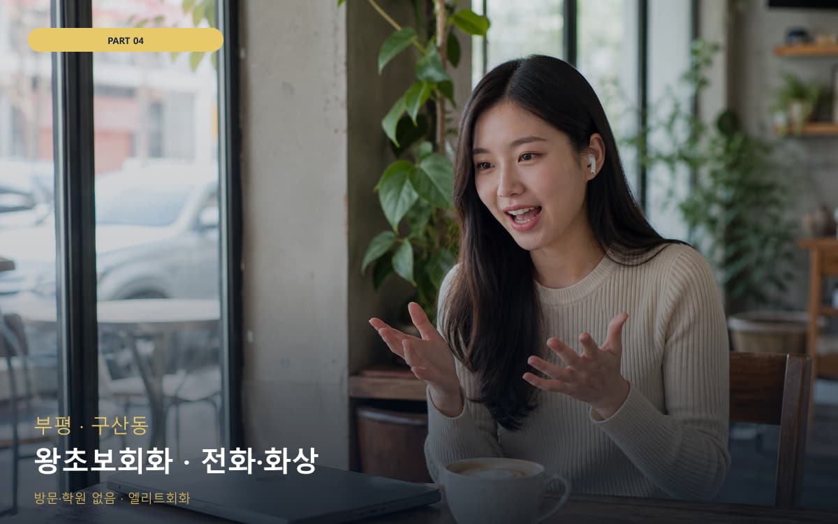 왕초보회화 · 전화·화상