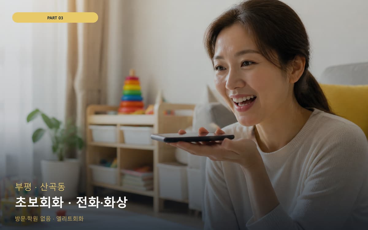 초보회화 · 전화·화상