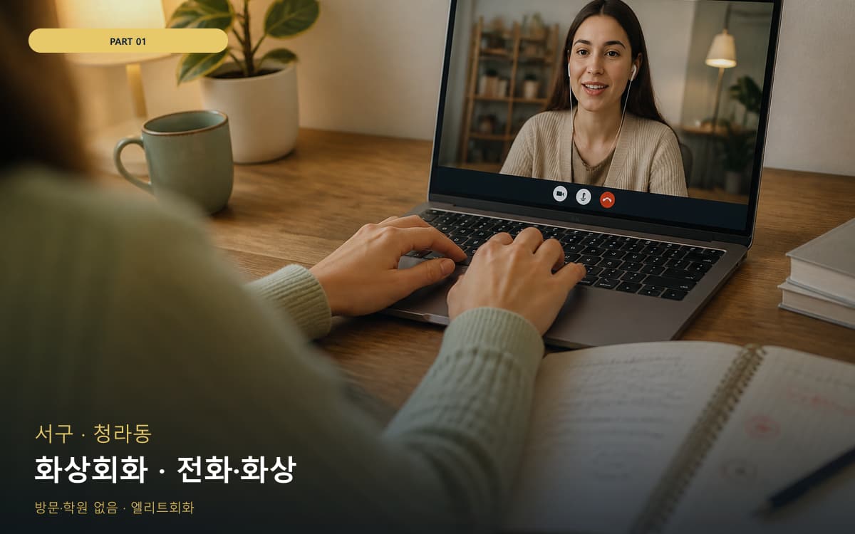 화상회화 · 전화·화상