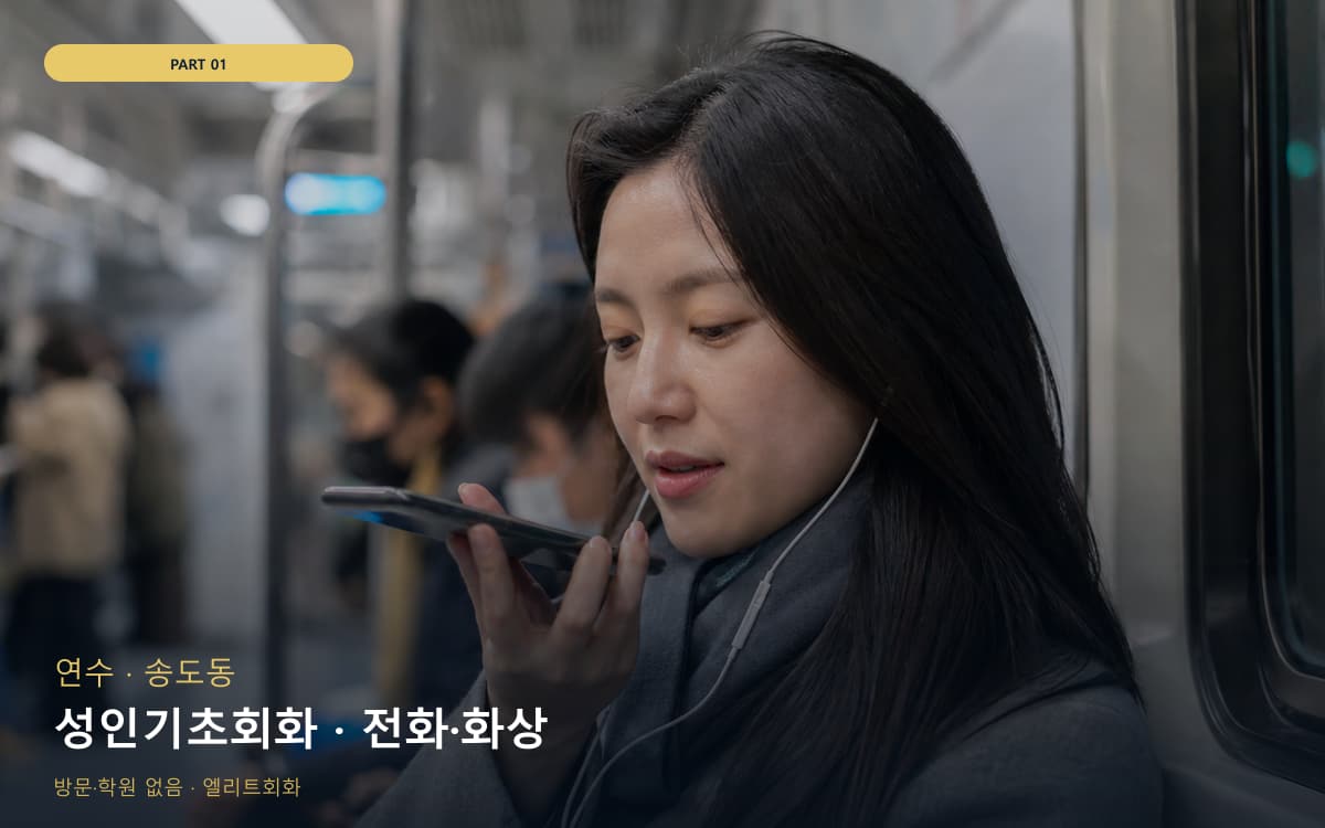 성인기초회화 · 전화·화상