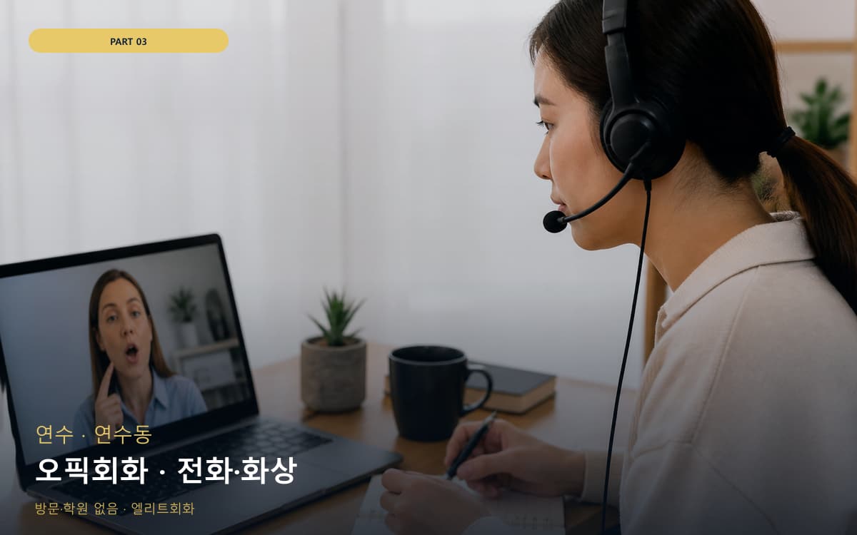 오픽회화 · 전화·화상