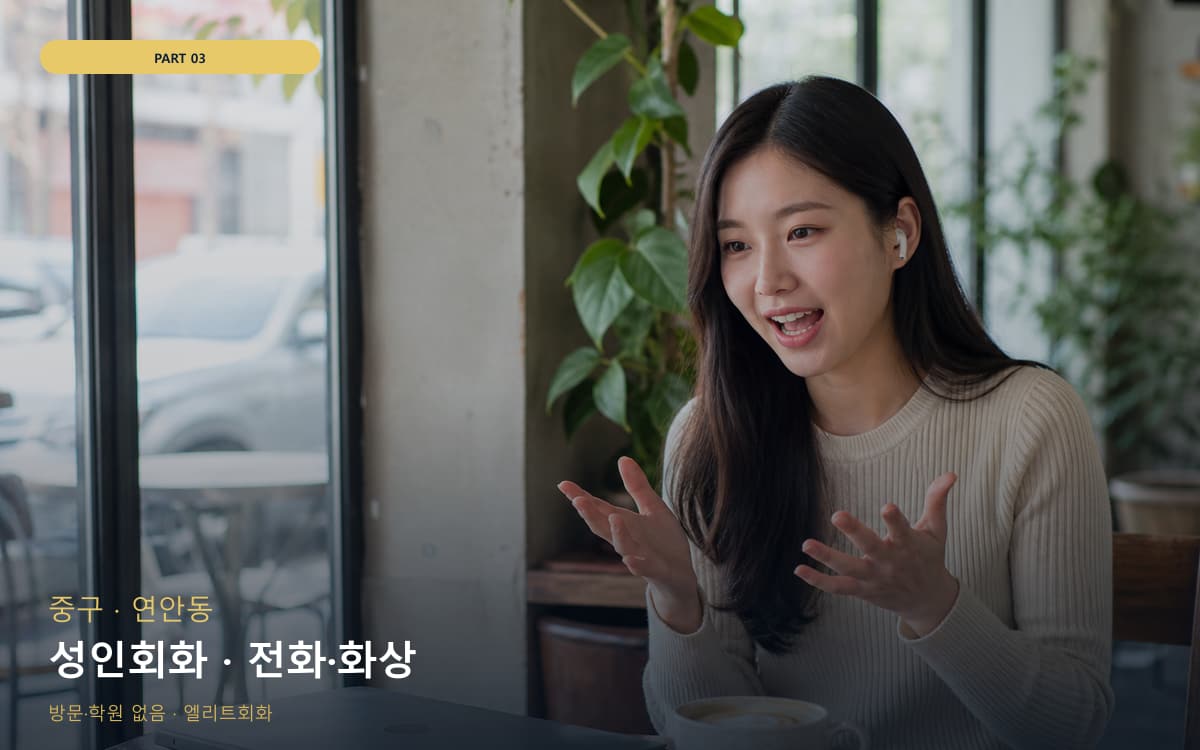 성인회화 · 전화·화상