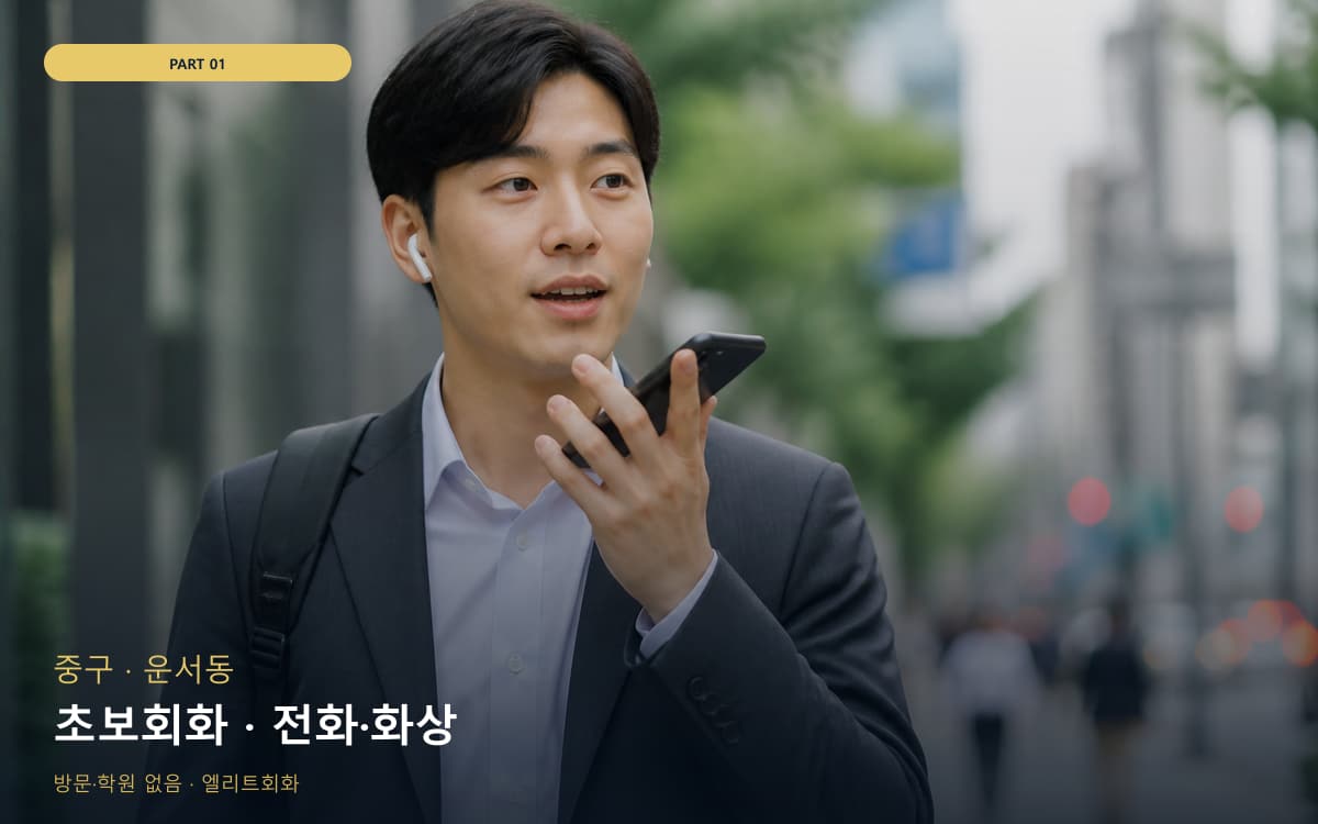 초보회화 · 전화·화상