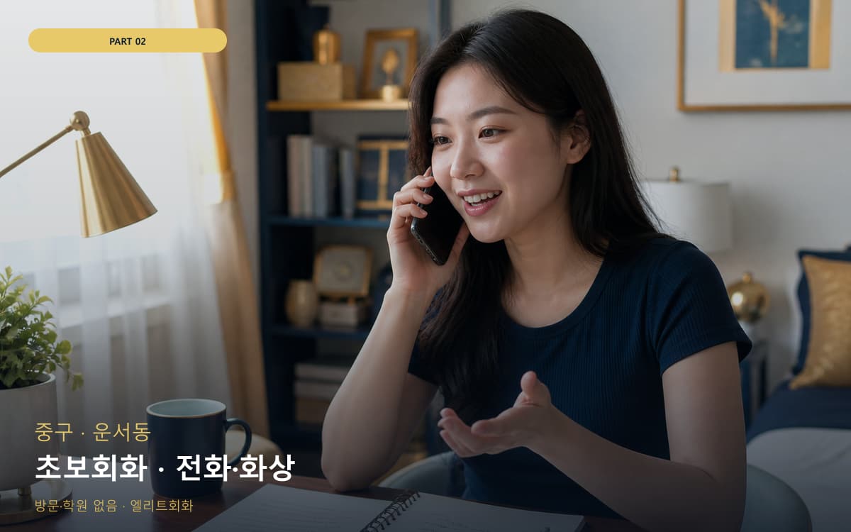 초보회화 · 전화·화상