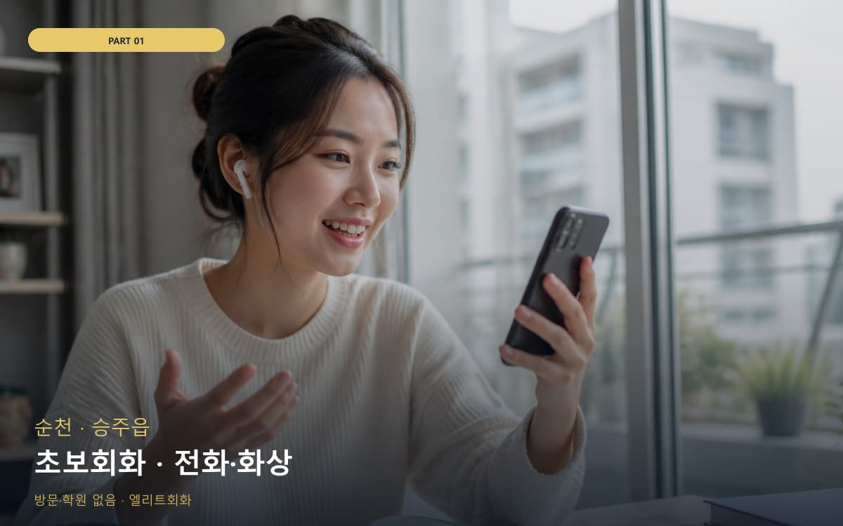 초보회화 · 전화·화상