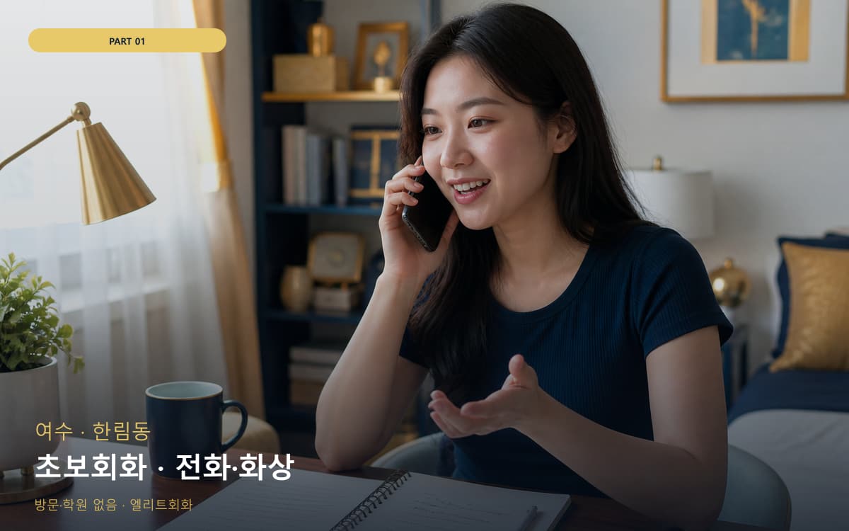초보회화 · 전화·화상